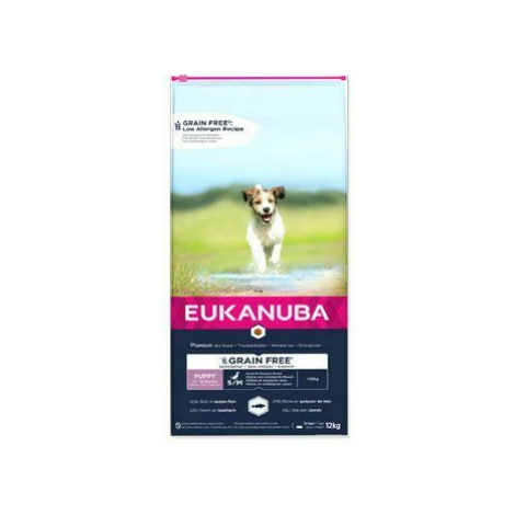 Eukanuba Dog Puppy&Junior Small&Medium Grain Free12kg