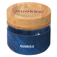 QUOKKA - Skleněná nádoba na jídlo Deli Wood Grain 500 ml