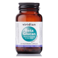 Viridian Beta Glukan&Vitaminy C+D&Zinek cps.30