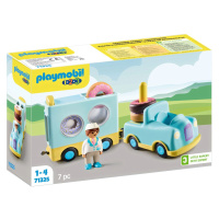 Playmobil 71325 bláznivý donut truck s funkcí ukládání a třídění (1.2.3)