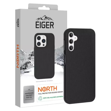 Kryt Eiger North Case for Samsung Galaxy A14 5G in Black Eiger Glass