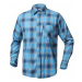 Flanelová košile URBAN, modrá 40 H20088