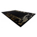 Dywany Łuszczów Kusový koberec Gloss 408C 86 glamour black/gold - 120x170 cm