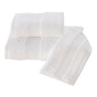 Soft Cotton - Sada ručníků a osušky DELUXE, 3 ks, bílá