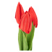 Umělá kytice tulipánů červená, 50 cm