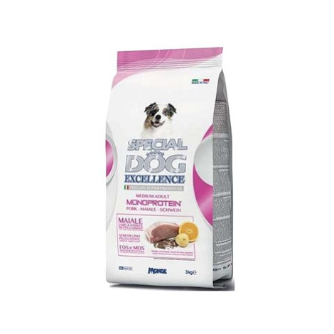 Monge Special Dog Excellence Medium Adult Monoprotein vepřové a brambory 3kg
