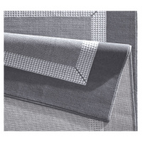 Běhoun Basic 105488 Light Grey 80x200 cm