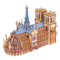 Woodcraft Dřevěné 3D puzzle Katedrála Notre-Dame