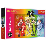 TREFL Rainbow High: Veselé panenky 60 dílků