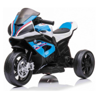 mamido  Dětská elektrická motorka BMW HP4 modrá