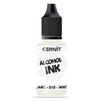 Alkoholový inkoust CERNIT 20 ml - bílý