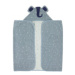 Dětská osuška s kapucí Mrs. Elephant - 70 x 130 cm