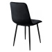 TZB Čalouněná designová židle ForChair černá