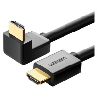 Ugreen úhlový kabel HDMI (90°) 4K 2m černý (HD103)