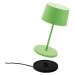 Zafferano Zafferano Olivia mini 3K dobíjecí stolní lampa jablečně zelená