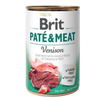 Brit Care Brit Dog Paté & Meat Venison konzerva 400g