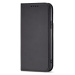 Magnet Card Case elegantní knížkové pouzdro s venkovní kapsou na iPhone 12 Pro MAX 6.7" Black