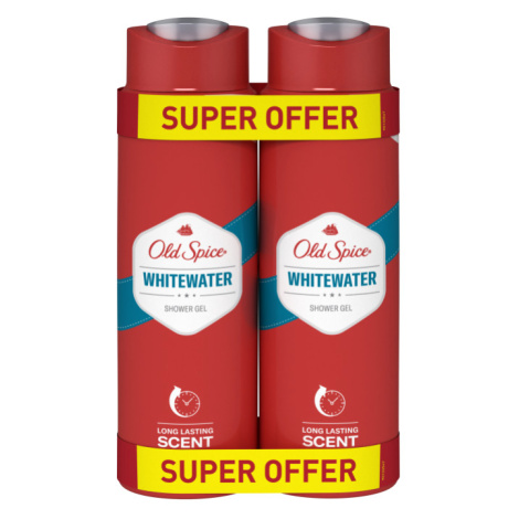 Old Spice Whitewater Sprchový Gel Pro Muže 2x400 ml