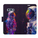 iSaprio Flip pouzdro Neon Astronaut 02 pro Samsung Galaxy S10e