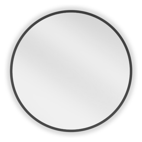MEXEN Loft zrcadlo 35 cm, černý rám 9850-035-035-000-70