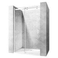 Sprchové dveře Nixon-2 120x190 levé chróm Rea K5002