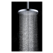 kielle 20102SE0 - Hlavová sprcha 260, 1 proud, sprchové rameno 350 mm, chrom/černá