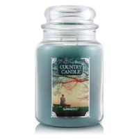 Country Candle Svíčka ve skleněné dóze, Letní západ slunce, 680 g