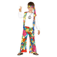 Fiestas Guirca Hippie Maškarní kostým Dětský věk 3 - 4 roky