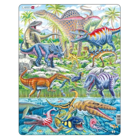 Puzzle Dinosauři Slovart