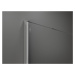 MEXEN/S Kioto Sprchová zástěna WALK-IN 160 x 40 cm, černý vzor, chrom 800-160-212-01-70-040