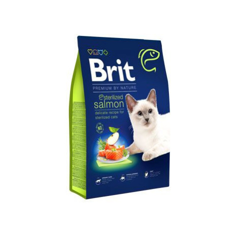 Brit Premium Cat By Nature Sterilized Salmon 300g