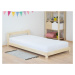 Benlemi Dětská jednolůžková postel s čelem DREAMY Zvolte barvu: Světle modrá, Zvolte rozměr: 90x