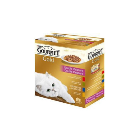 Gourmet Gold Mltp konz. kočka kousky duš.a gril.8x85g + Množstevní sleva sleva 15%
