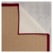 Flair Rugs koberce Kusový koberec Herringbone Border Kira Red - 200x290 cm