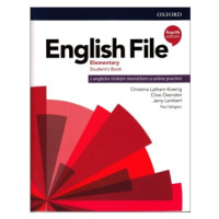 English File Fourth Edition Elementary Student's Book s anglicko-českým slovníčkem a Online Prac