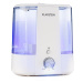 Klarstein Toledo, ultrazvukový zvlhčovač vzduchu, aroma difuzér, 6 l, LED světlo, bílý