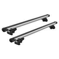 Střešní nosič / příčníky Thule SlideBar Evo Silver - Volkswagen Cad...
