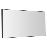 AROWANA zrcadlo v rámu 1000x500mm, černá mat AWB1050