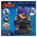 Trefl Dřevěné puzzle 160 dílků - Thanos na trůnu / Disney Marvel Heroes