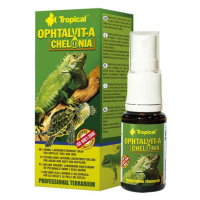 Tropical Ophtalvit-A Chelonia 15ml bylinný balzám pro oči a kůži pro plazy