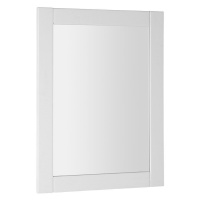 AQUALINE FAVOLO zrcadlo v rámu 70x90cm, bílá mat FV090