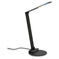 BRILONER CCT-LED stolní lampa na psací stůl, 83 cm, 12 W, 680 lm, černá BRILO 7414-015