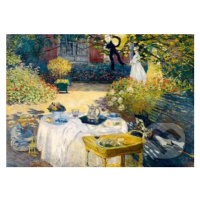 Claude Monet - The Lunch, 1873 - puzzle z kategorie Umělecké