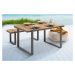LuxD Designový zahradní stůl Gazelle 123 cm Polywood