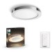 Philips HUE Hue WA Adore koupelnové stropní LED svítidlo 1x25W 2900lm 2200-6500K IP44 40,7cm chr