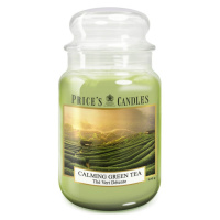 PRICE´S MAXI svíčka ve skle Calming Green Tea - hoření 150h