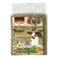 Seno NATURE LAND Meadow Hay s mrkví 0,65 kg