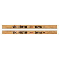 VIC-FIRTH 5AT American Classic Terra Series Drumsticks, Wood Tip