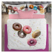 Gipetex Natural Dream 3D Italské povlečení 100% bavlna Donuts - 140x200 / 70x90 cm