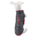 Vsepropejska Frosty prošitá zimní bunda pro psa Barva: Černo-červená, Délka zad (cm): 30, Obvod 